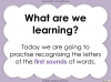Initial Sounds - EYFS Teaching Resources (slide 2/32)